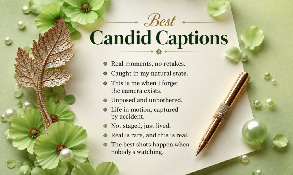 Best Candid Captions