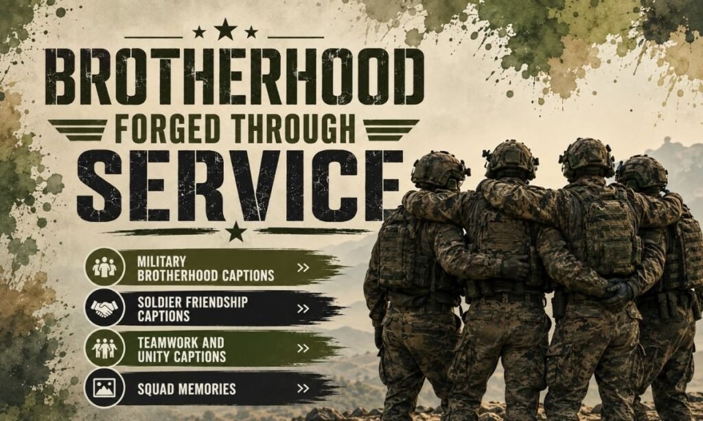 Brotherhood Forged Through Service