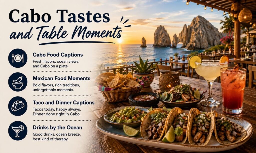 Cabo Tastes and Table Moments