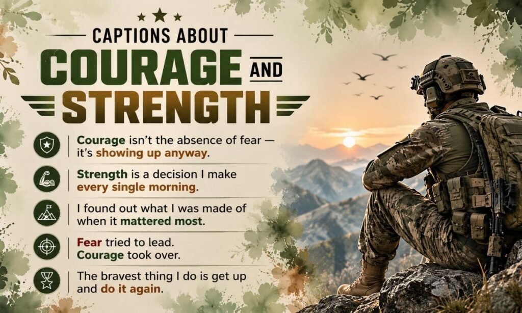 Captains About Courage and Strength