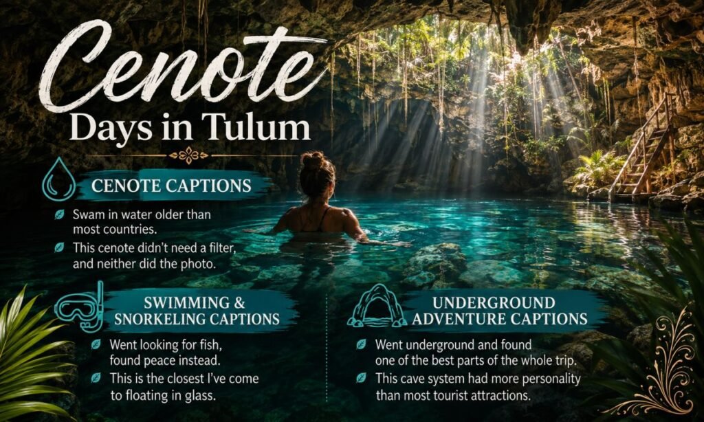 Cenote Days in Tulum