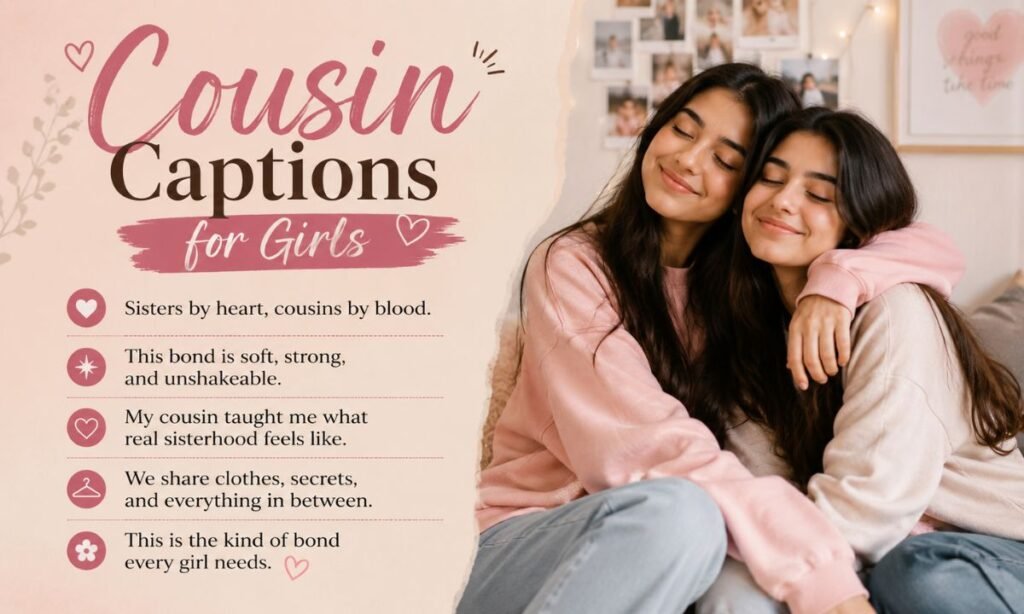 Cousin Captions for Girls