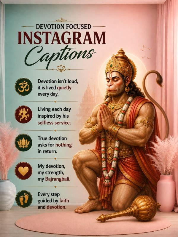 Devotion Focused Instagram Captions