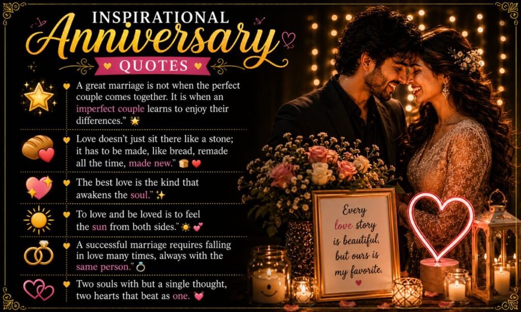 Inspirational Anniversary Quotes