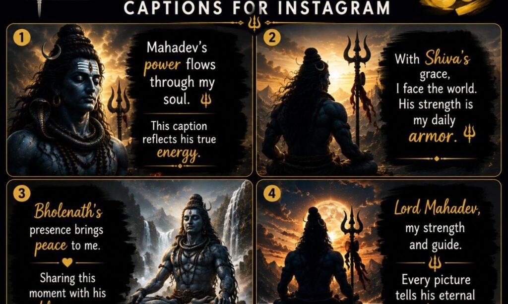 _Mahadev Caption For Instagram