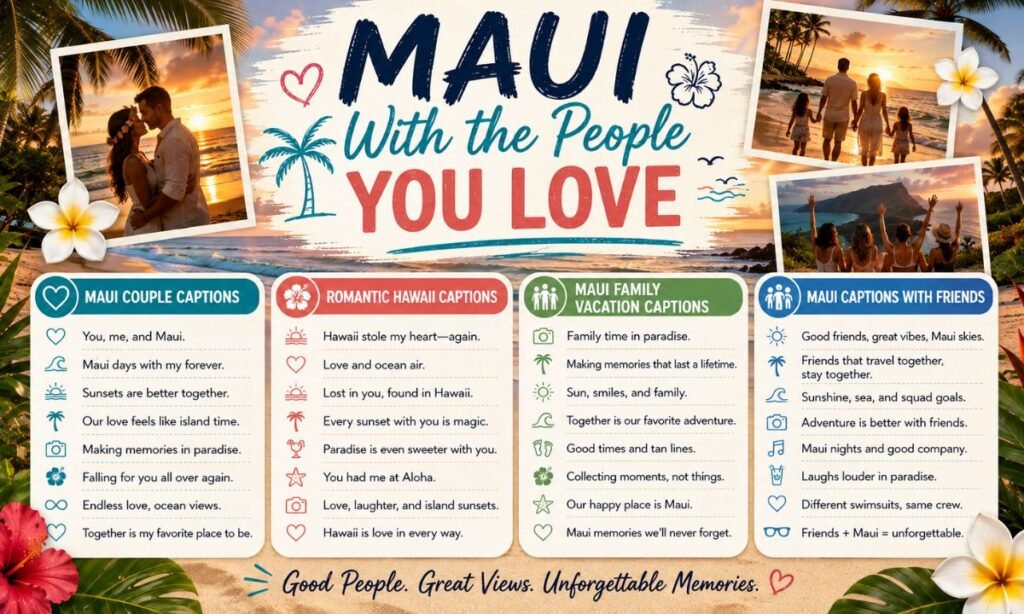 Maui With the People You Love