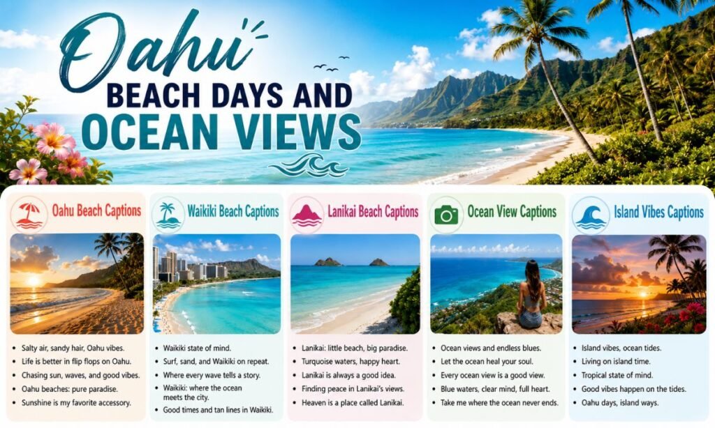Oahu Beach Days and Ocean Views