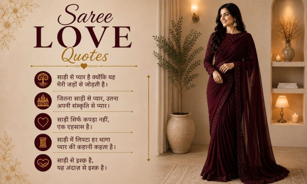 Saree Love Quotes