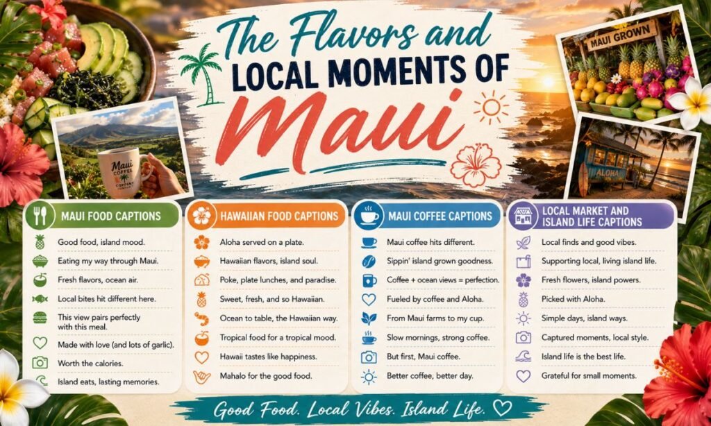 The Flavors and Local Moments of Maui