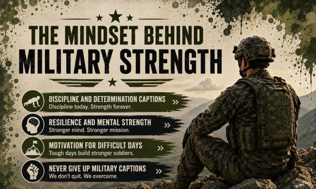 The Mindset Behind Military Strength