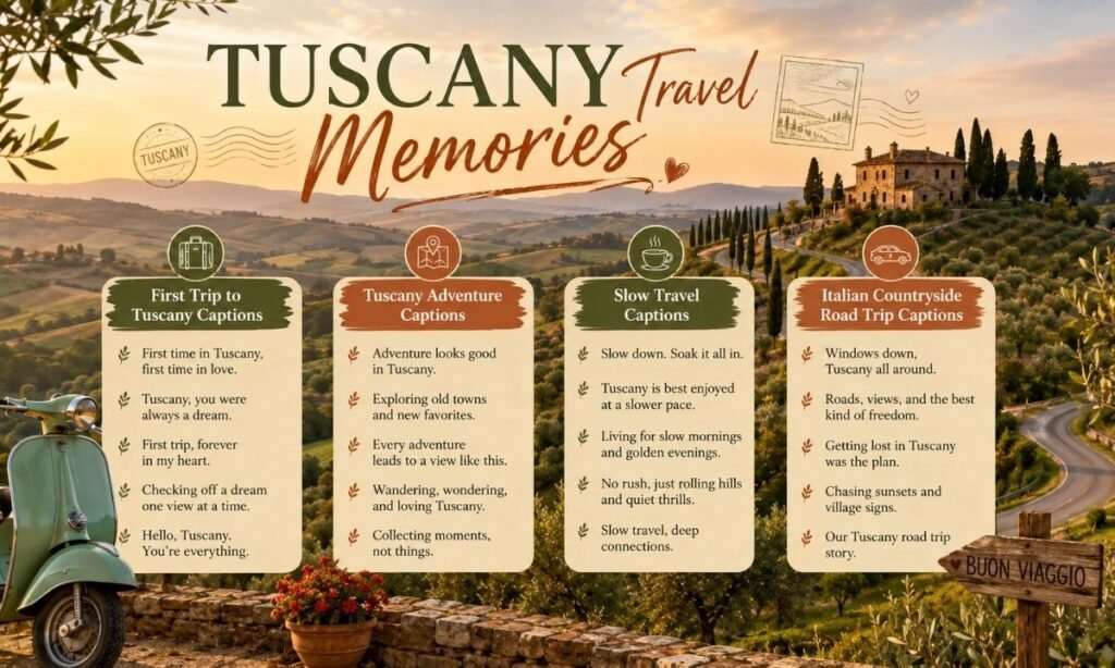 Tuscany Travel Memories
