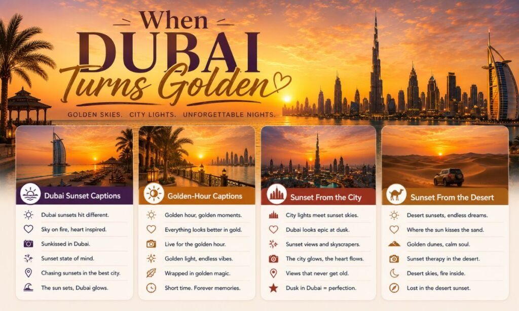 When Dubai Turns Golden