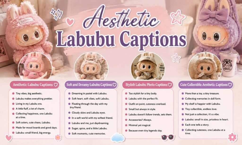 Aesthetic Labubu Captions
