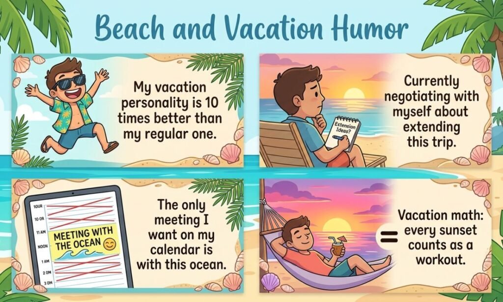 Beach and Vacation Humor