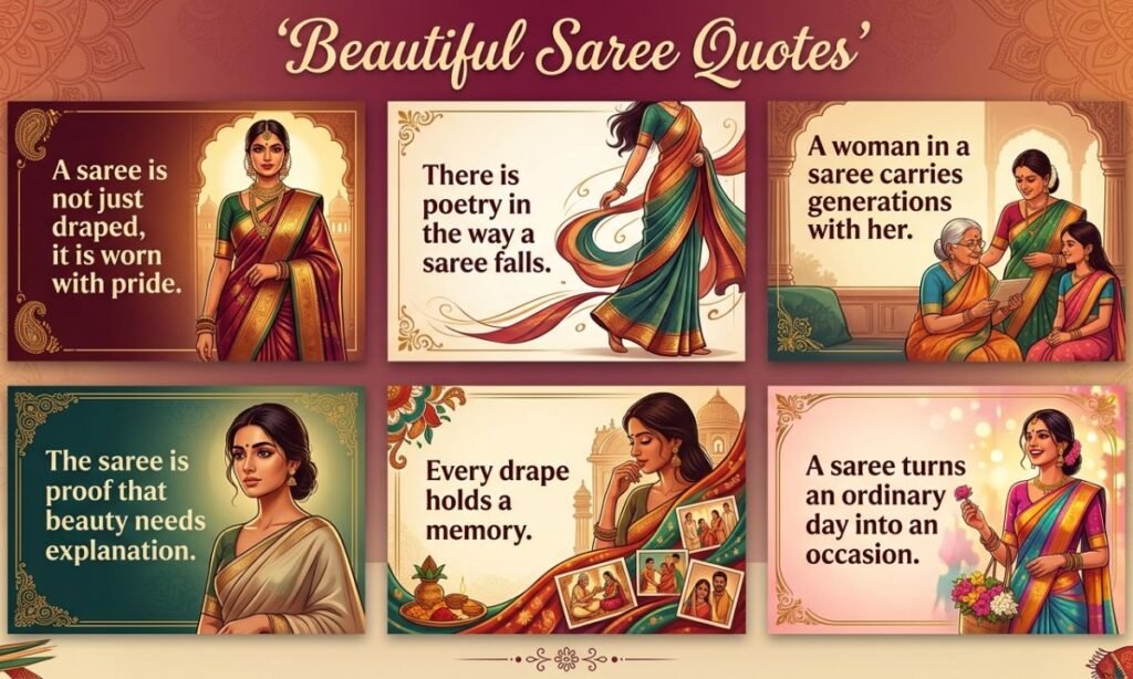 Beautiful Saree Quotes
