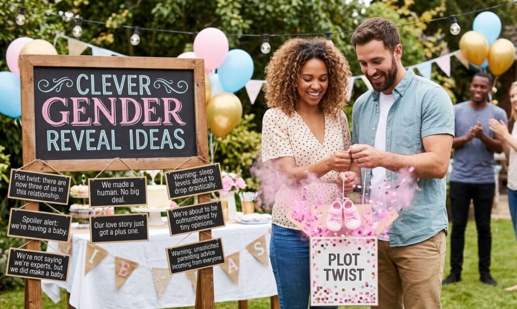 Clever Gender Reveal Ideas