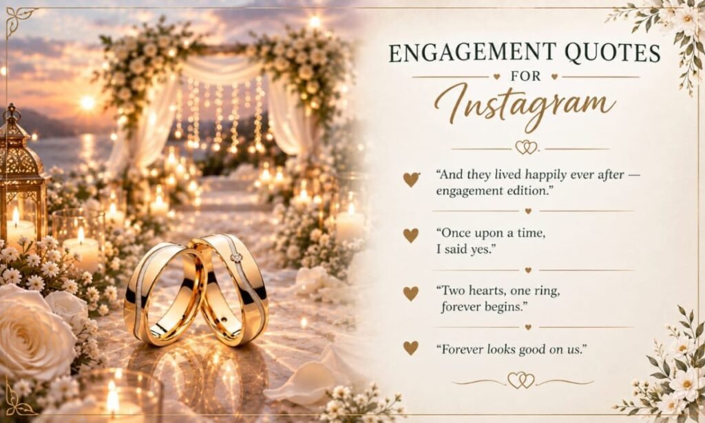 Engagement Quotes for Instagram