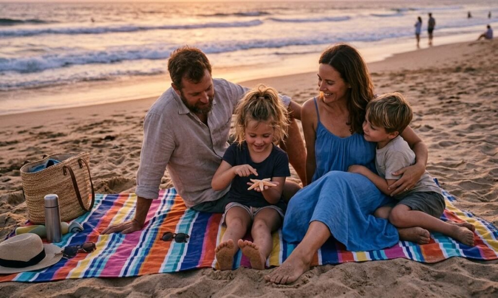Family Beach Vacation Captions