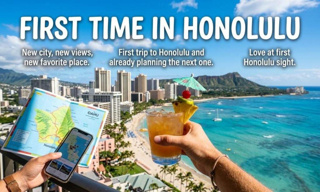 First Time in Honolulu
