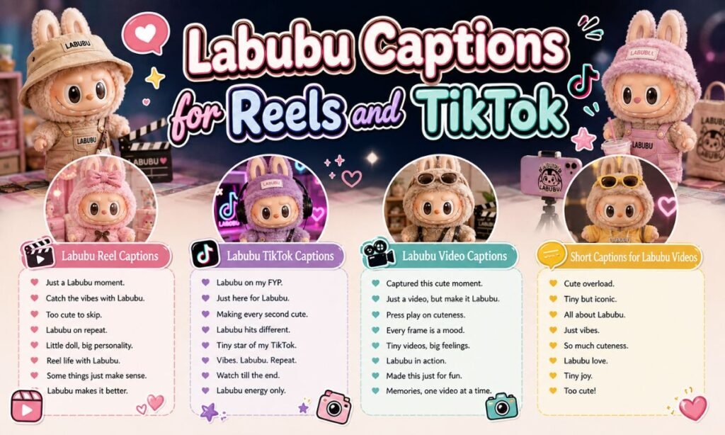 Labubu Captions for Reels and TikTok