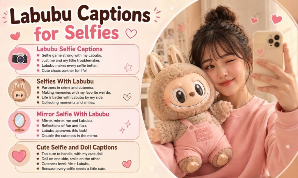 Labubu Captions for Selfies