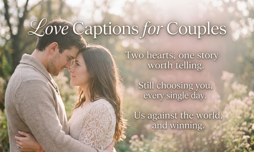 Love Captions for Couples
