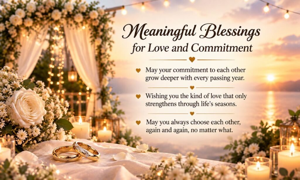 Meaningful Blessings for Love and Commitment