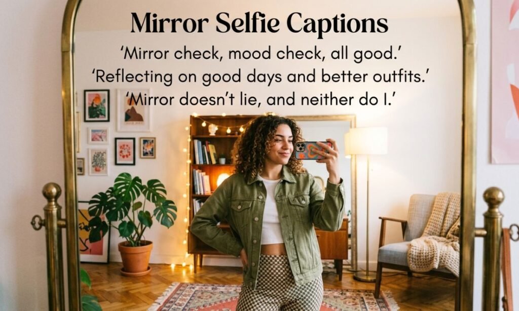 Mirror Selfie Captions