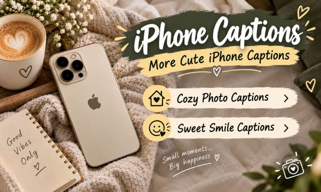 More Cute iPhone Captions