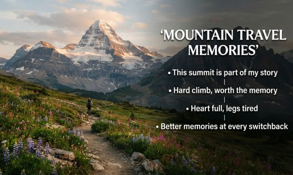 Mountain Travel Memories