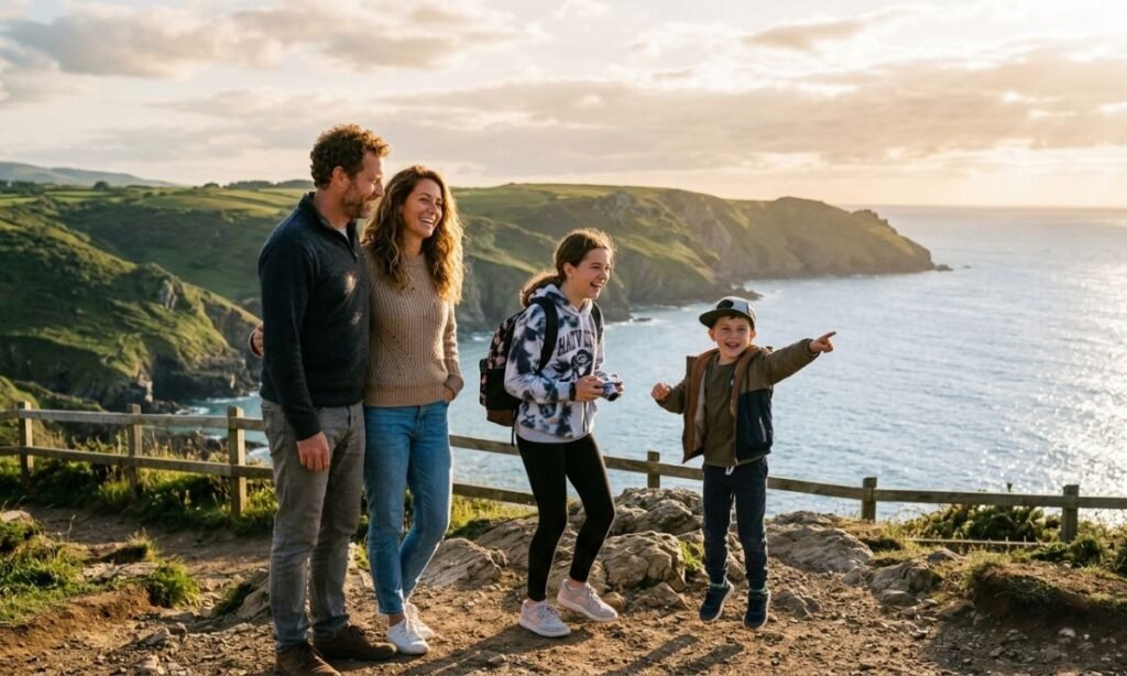 One-Line Family Trip Captions