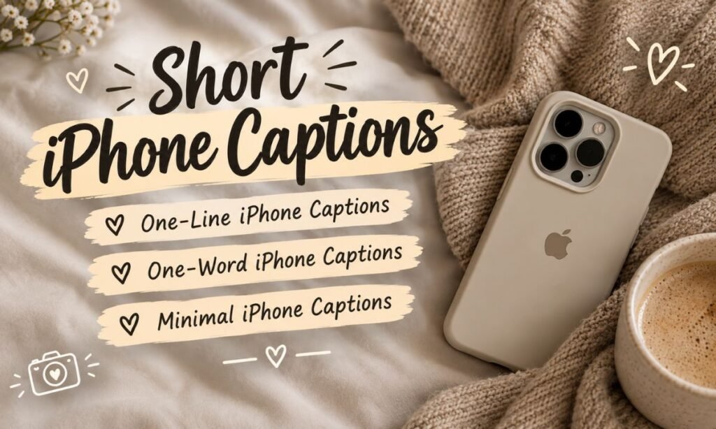 Short iPhone Captions