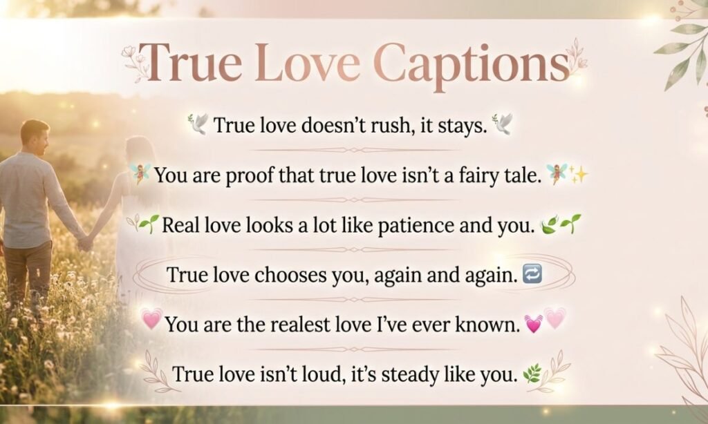 True Love Captions