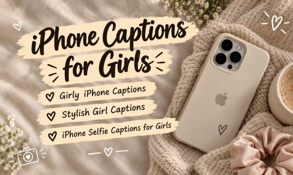 iPhone Captions for Girls