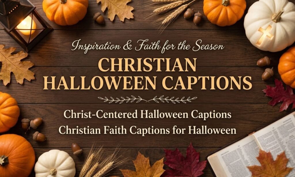 Christian Halloween Captions
