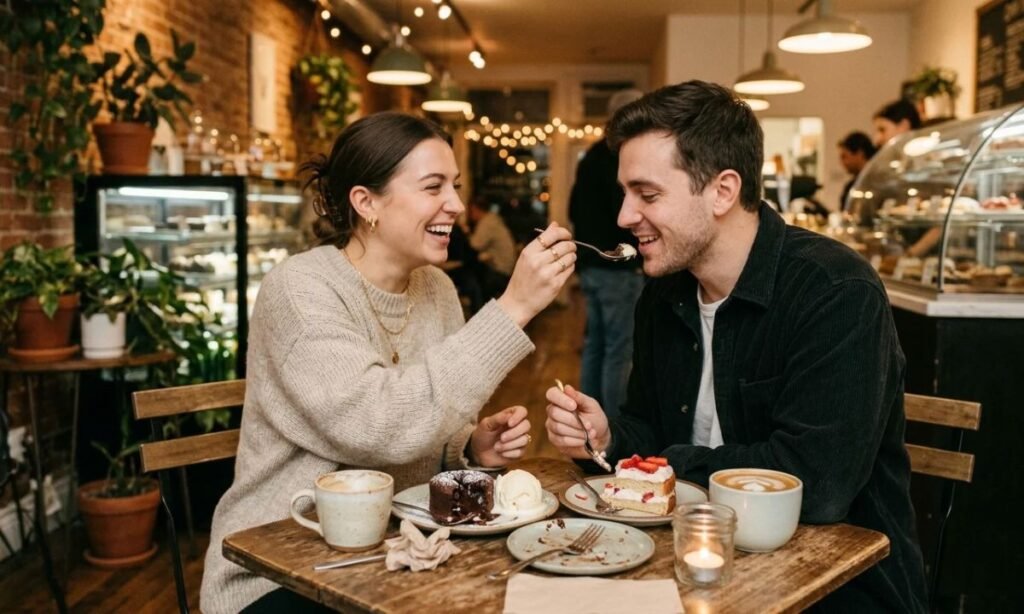 Dessert Date and Couple Captions