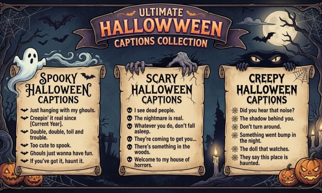 Spooky Halloween Captions