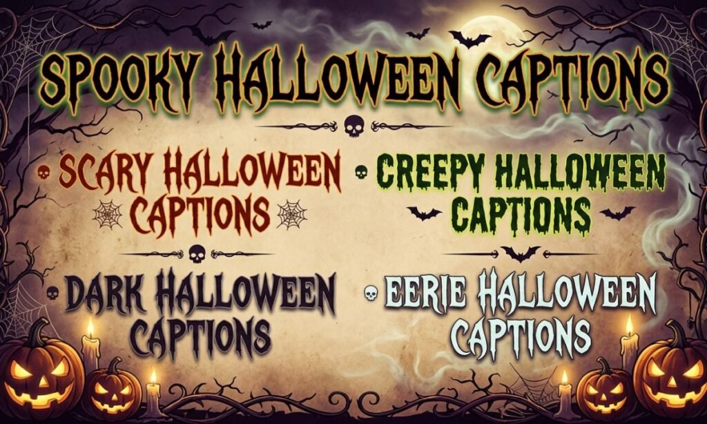 Spooky Halloween Captions