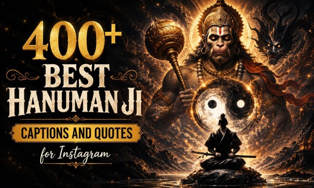 400+ Best Hanuman Ji Captions