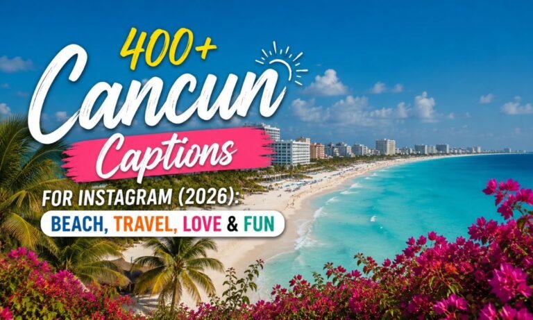 400+ Cancun Captions for Instagram (2026)