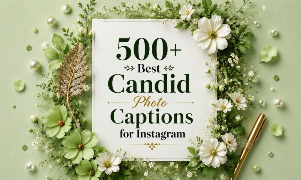 500+ Best Candid Photo Captions for Instagram