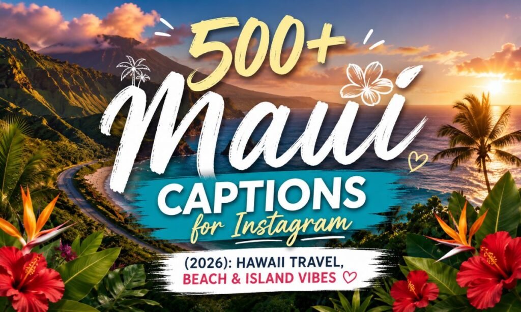 500+ Maui Captions for instagram