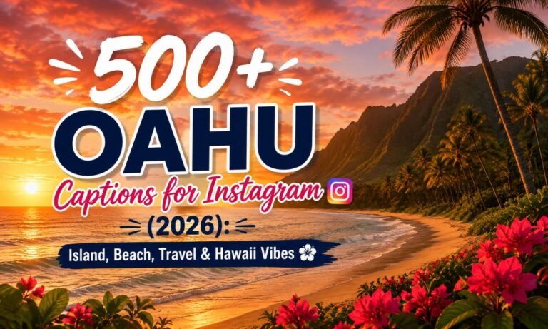 500+ OAHU Caption for instagram