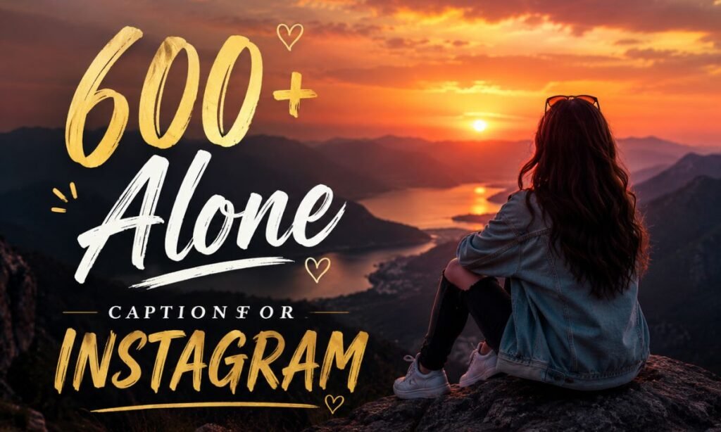 600+ Alone Captions for Instagram