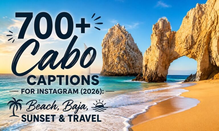 700+ Cabo Captions for Instagram