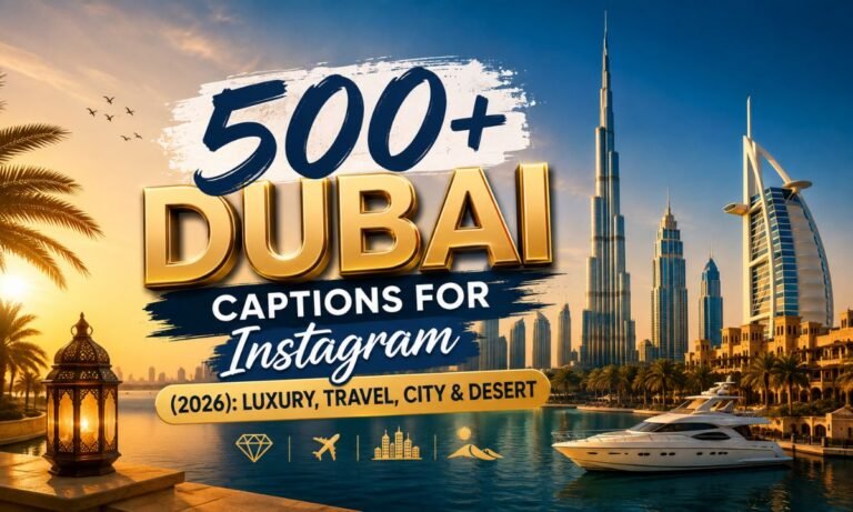 Dubai Captions