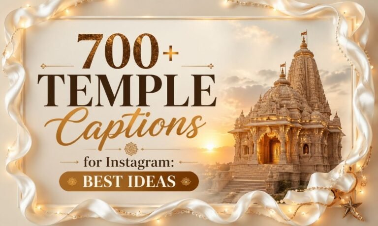 700+ Temple Captions for Instagram Best Ideas