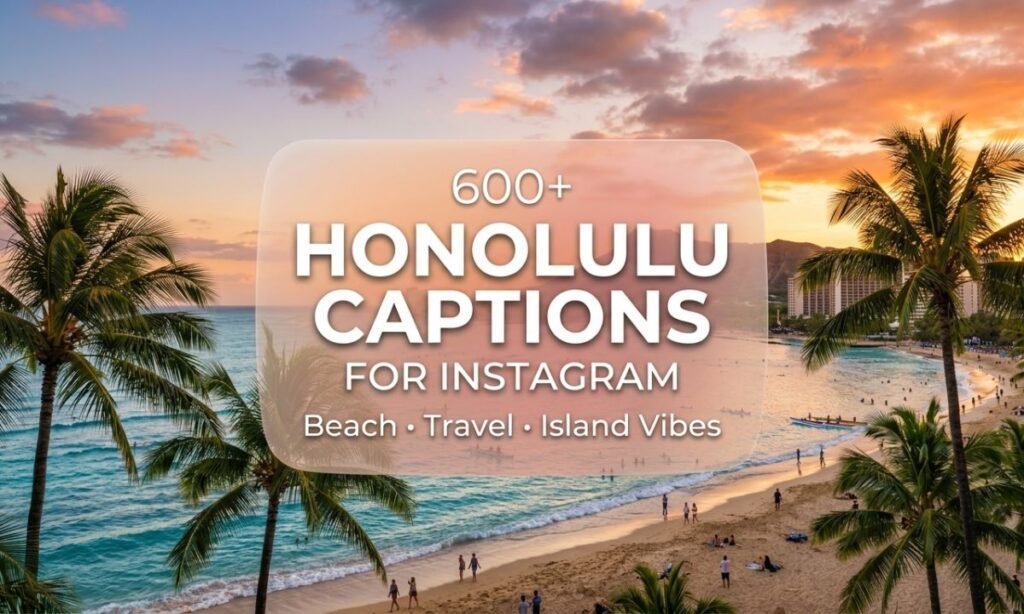 Honolulu Captions for Instagram