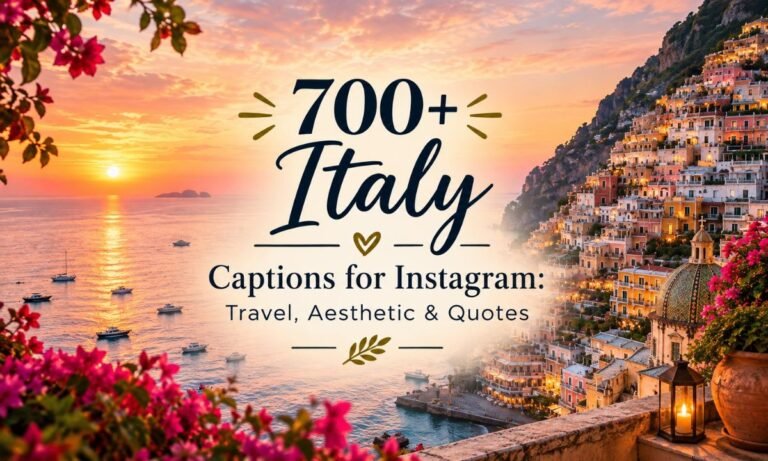 Italy Captions for Instagram