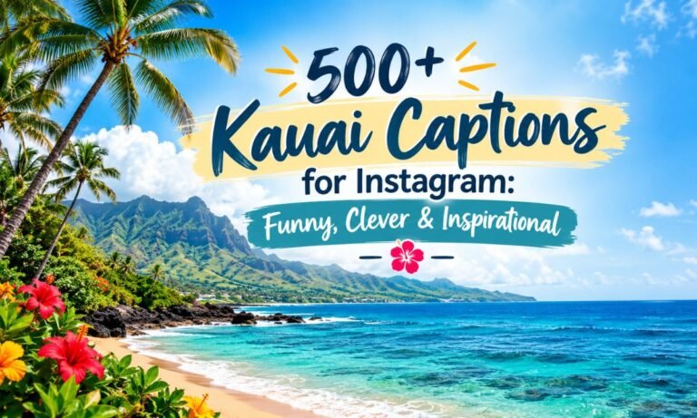 Kauai Captions for Instagram
